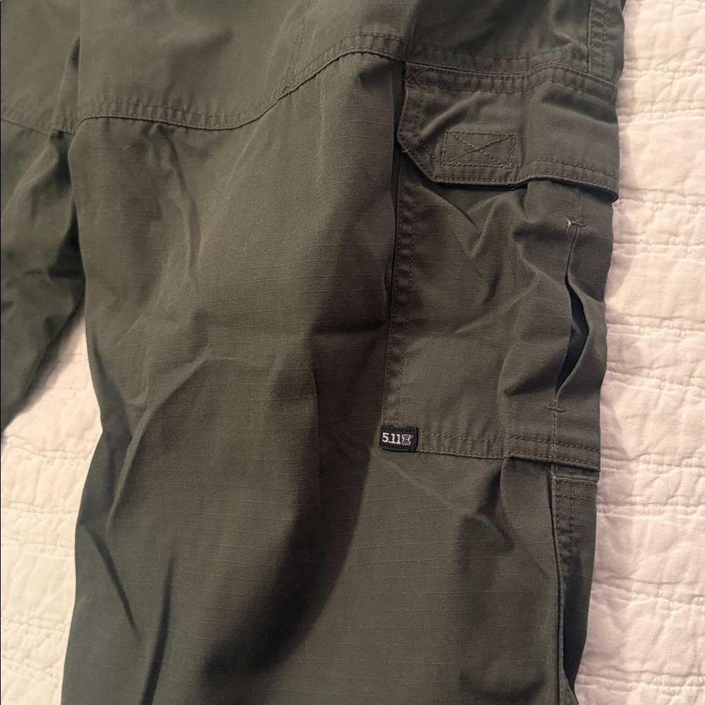 5.11 Tactical Series Ripstop Long Pants 38x34 Length Pre-Owned - Picture 6 of 6